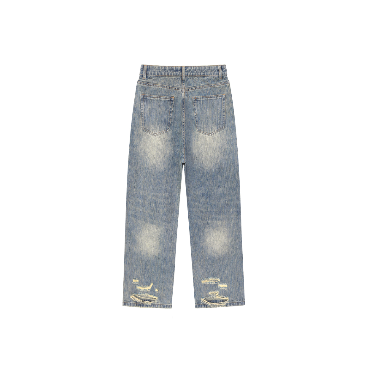 Vintage Wash Distressed TS Denim Jeans