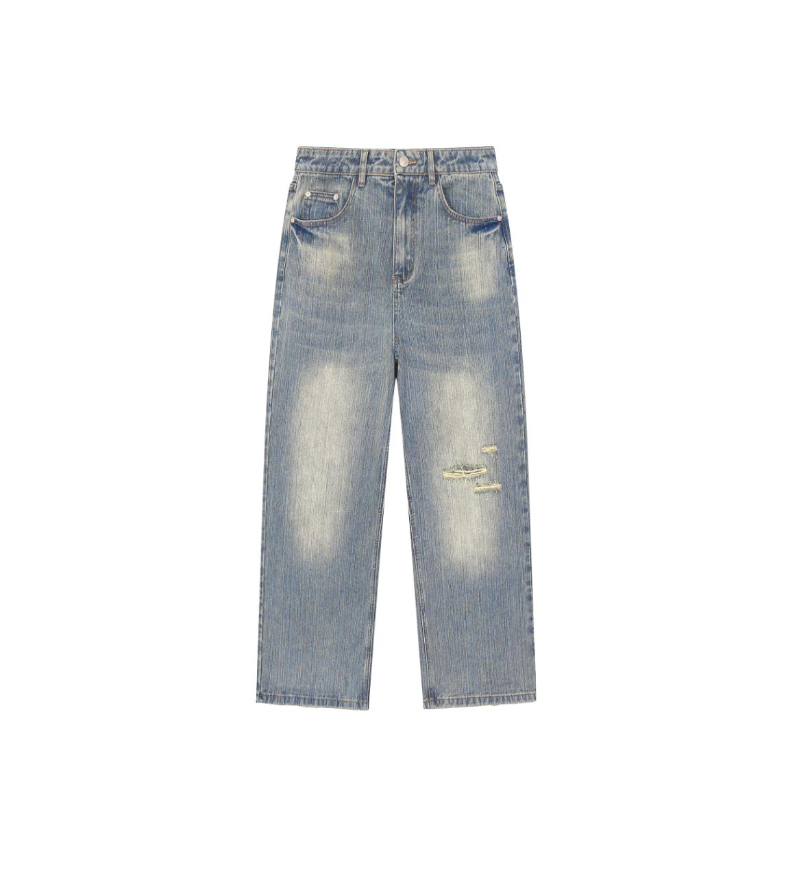 Vintage Wash Distressed TS Denim Jeans
